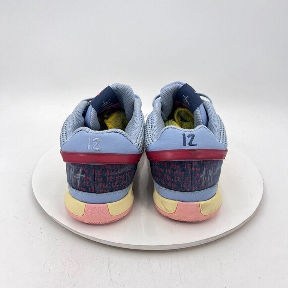 Nike Ja 1 Day One Men Size 8.5 DR8785 400 Cobalt Citron Hot Punch Pink Shoes - Picture 5 of 13